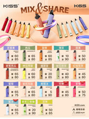 【 Q倉 】KIS5 一次性 凱斯 6500PUFFS